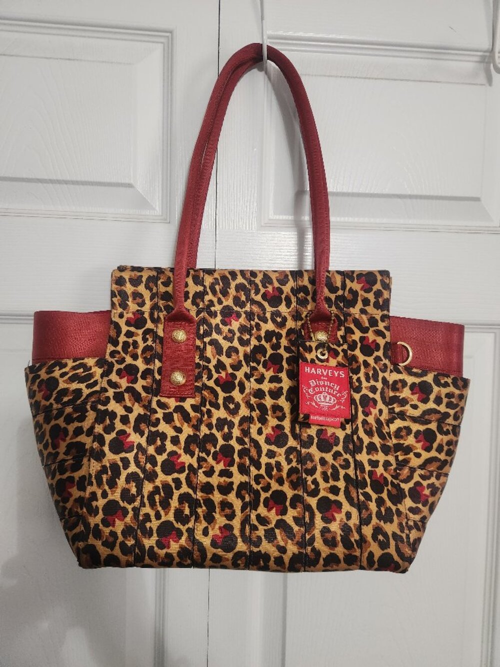 Harvey Seatbelt Marilyn Tote Disney Couture Minnie HTF OG Older Bag Purse